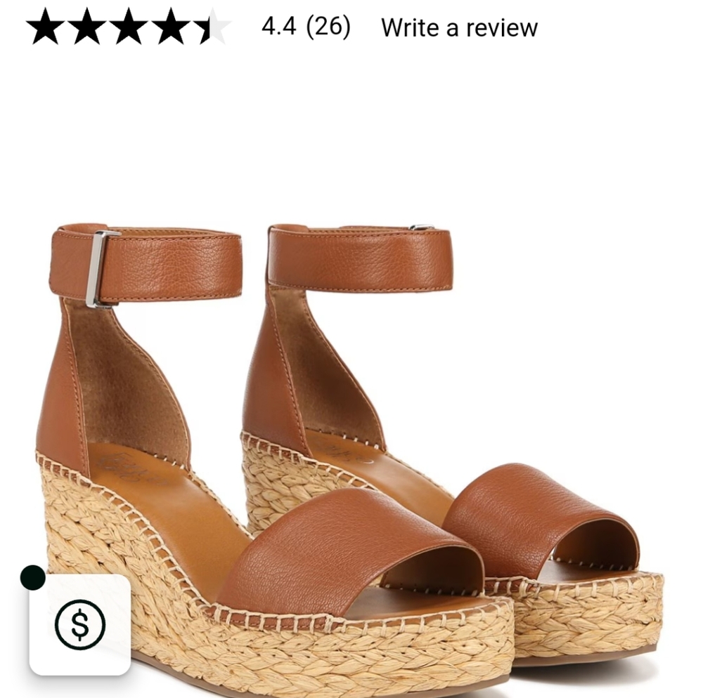 Franco Sarto Espadrille Wedges